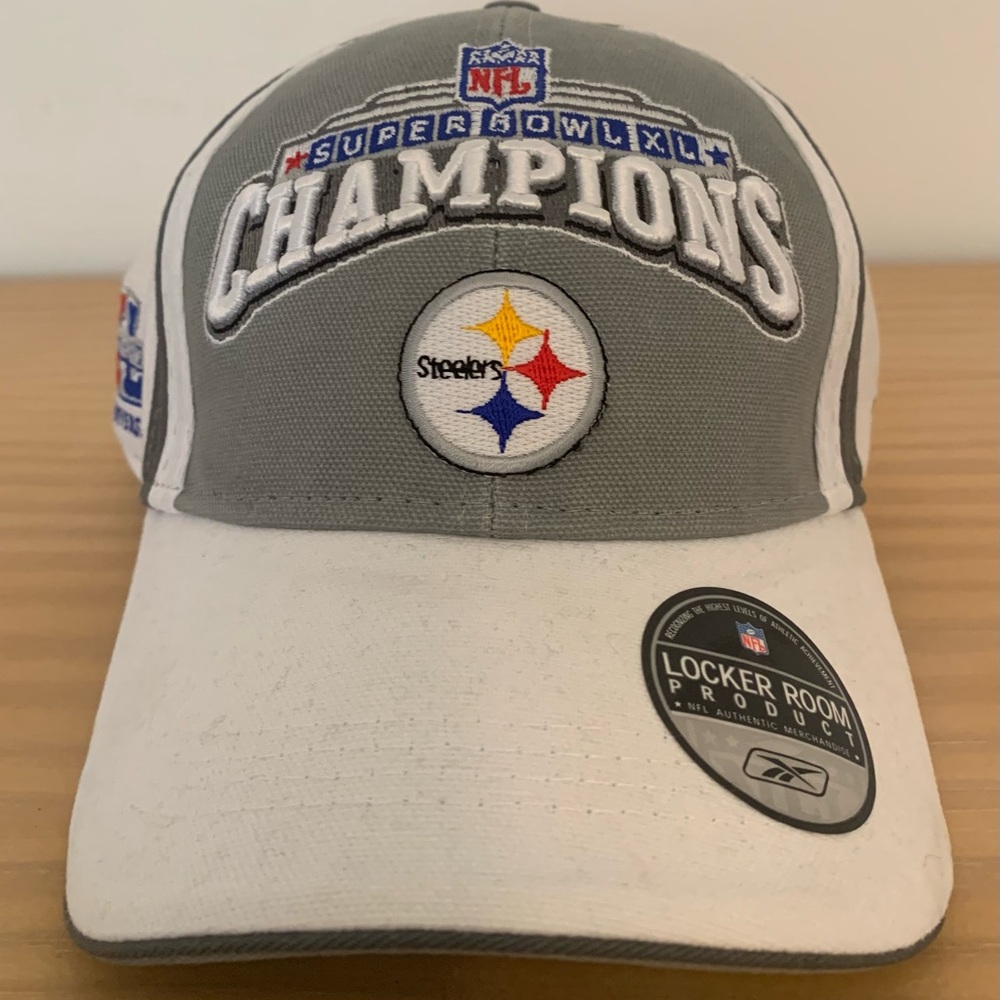 NFL Super Bowl XL Champions Cap
Pittsburgh Steelers 40th Anniversary